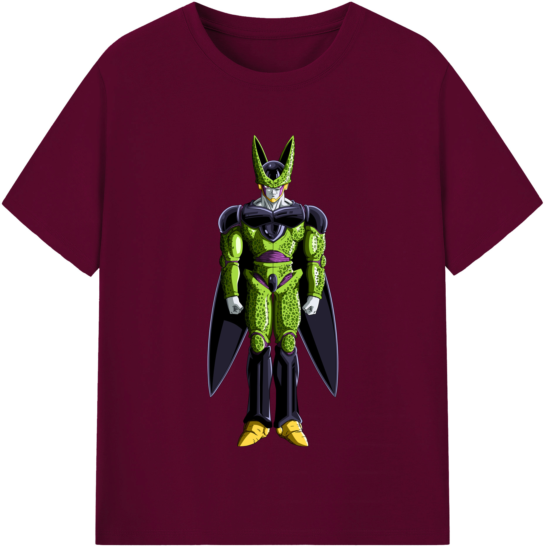 （画像用） ドラゴンボール セル DRAGON BALL Cell レディースカジュアルプリントTシャツ（綿100％）